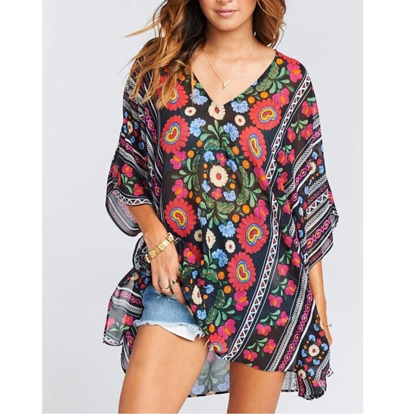 Show Me Your Mumu Peta Tunic Sz S EUC - Picture 1 of 4
